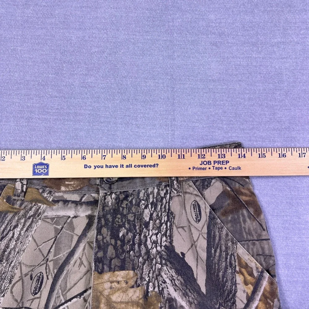 Realtree Pro Series Hardwoods Camo High Rise Cargo Pants Boys Size 5 Camouflage